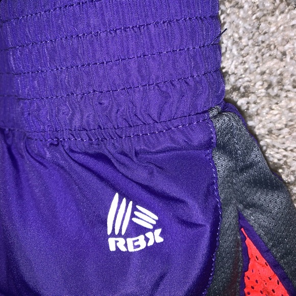 RBX Performance Dark Purple & Gray Athletic shorts size M - Picture 6 of 10